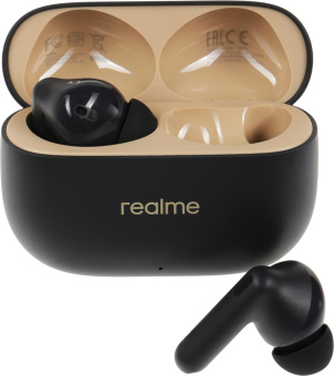 Наушники внутриканальные Realme Buds T300 RMA2302 черный беспроводные bluetooth в ушной раковине (631209000023) от магазина РЭССИ