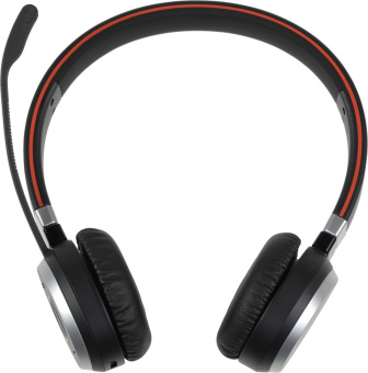 Наушники с микрофоном Jabra Evolve 65 SE черный накладные BT оголовье (6599-833-309) от магазина РЭССИ