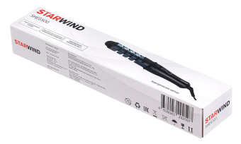 Щипцы Starwind SHE6500 25Вт макс.темп.:200С покрытие:керамическое черный от магазина РЭССИ