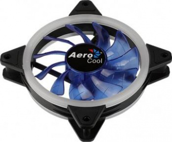 Вентилятор Aerocool Rev Blue 120x120mm 3-pin 15dB 153gr LED Ret от магазина РЭССИ