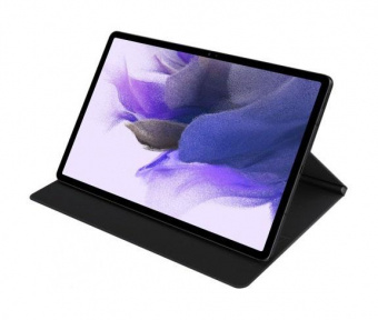 Чехол Samsung для Samsung Galaxy Tab S8+/S7+/S7 FE Book Cover полиуретан черный (EF-BT730PBEGRU) от магазина РЭССИ