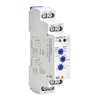 Реле контроля уровня OptiRel D LVL-S-240U-1 с датчиком 1,5м 10А 1СО 24-240АС/DC от магазина РЭССИ