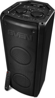 Колонка порт. Sven АС PS-710 черный 100W 1.0 BT/3.5Jack 10м 4400mAh от магазина РЭССИ