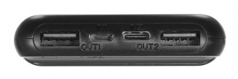 Мобильный аккумулятор Digma DG-10000-3U 10000mAh 3A 3xUSB черный (DG-10000-3U-BK) от магазина РЭССИ
