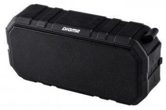 Колонка порт. Digma S-40 черный 10W 1.0 BT 2000mAh (SP4010B) от магазина РЭССИ