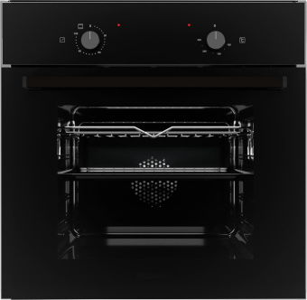 Духовой шкаф Электрический Hyundai 6003.01 BG черное стекло от магазина РЭССИ