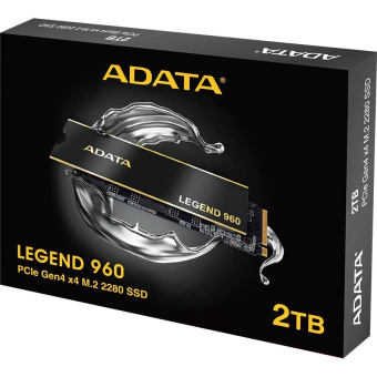 Накопитель SSD A-Data PCI-E 4.0 x4 2Tb ALEG-960-2TCS Legend 960 M.2 2280 от магазина РЭССИ