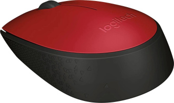 Мышь Logitech M171 красный/черный оптическая 1000dpi беспров. USB для ноутбука 2but (910-004645) от магазина РЭССИ
