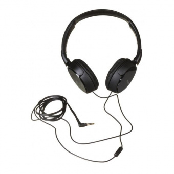 Гарнитура мониторные Sony MDR-ZX110AP 1.2м черный проводные оголовье от магазина РЭССИ