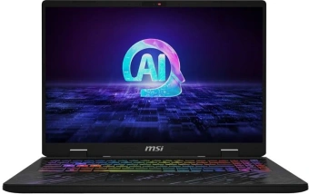 Ноутбук MSI Pulse 16 AI C1VGKG-018RU Core Ultra 7 155H 16Gb SSD1Tb NVIDIA GeForce RTX4070 8Gb 16" IPS QHD+ (2560x1600) Windows 11 black WiFi BT Cam (9S7-15P311-018) от магазина РЭССИ