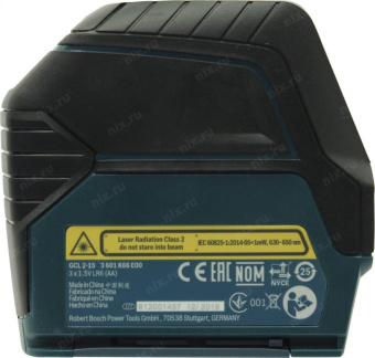 Нивелир лазерн. Bosch GCL 2-15 + RM1 + BM3 clip 2кл.лаз. 650нм цв.луч. красный (0601066E02) от магазина РЭССИ