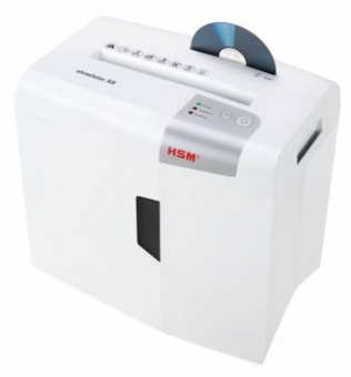 Шредер HSM ShredStar X8 (секр.P-4) фрагменты 9лист. 18лтр. скобы пл.карты CD от магазина РЭССИ