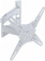 Картинка Кронштейн для телевизора Kromax ATLANTIS-40 белый 22"-65" макс.40кг настенный поворот и наклон от магазина РЭССИ Кронштейн для телевизора Kromax ATLANTIS-40 белый 22"-65" макс.40кг настенный поворот и наклон от магазина РЭССИ