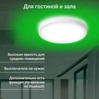 Умный светильник Digma TopLight TL40 потолоч. белый (TL40) от магазина РЭССИ
