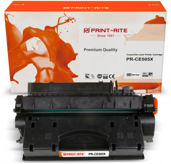 Картридж лазерный Print-Rite TFHAKFBPU1J PR-CE505X CE505X черный (6500стр.) для HP LaserJet P2050/P2055/P2055D/ P2055DN / P2055X от магазина РЭССИ
