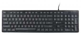 Клавиатура Оклик 550ML черный USB slim Multimedia LED от магазина РЭССИ