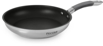 Сковорода Rondell Flamme RDS-1675 круглая 28см покрытие: Eclipse ручка несъемная (без крышки) стальной от магазина РЭССИ