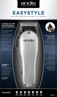 Машинка для стрижки Andis MC-2 EASY STYLE серебристый (насадок в компл:6шт) от магазина РЭССИ