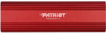 Накопитель SSD Patriot USB-C 512GB PTPL512GPEC Lite Transporter 2.5" красный от магазина РЭССИ