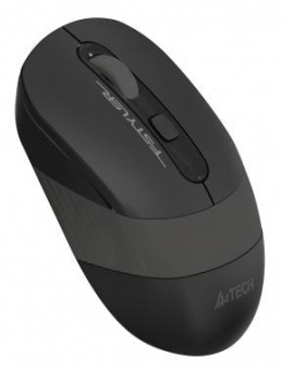 Мышь A4Tech Fstyler FG10S черный/серый оптическая (2000dpi) silent беспроводная USB для ноутбука (4but) от магазина РЭССИ