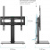 Картинка Стойка для телевизора Kromax X-STAND-2 черный 23"-55" макс.30кг крепление к столешнице от магазина РЭССИ Стойка для телевизора Kromax X-STAND-2 черный 23"-55" макс.30кг крепление к столешнице от магазина РЭССИ