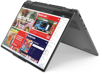 Ноутбук Lenovo Yoga 7 14IML9 Core Ultra 7 155H 32Gb SSD1Tb Intel Arc 14" OLED Touch WQXGA+ (2880x1800) Windows 11 Home dk.grey WiFi BT Cam Bag (83DJ0094RU) от магазина РЭССИ