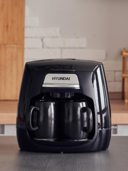 Кофеварка капельная Hyundai HYD-0203 500Вт черный от магазина РЭССИ