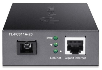 Медиаконвертер TP-Link TL-FC311A-20 WDM 1000Mbit RJ45 до 20km от магазина РЭССИ