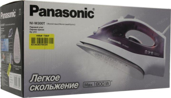 Утюг Panasonic NI-M300TVTW 1800Вт белый/фиолетовый от магазина РЭССИ