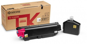Картридж лазерный Kyocera TK-5280M 1T02TWBNL0 пурпурный (11000стр.) для Kyocera Ecosys P6235cdn/M6235cidn/M6635cidn от магазина РЭССИ