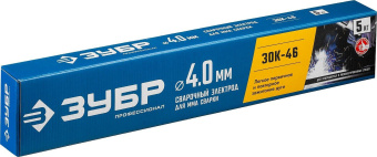 Электроды Зубр Профессионал D4мм L450мм 5000гр (40035-4.0) от магазина РЭССИ