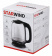 Картинка Чайник электрический Starwind SKG1210 1.7л. 2200Вт черный (корпус: стекло) от магазина РЭССИ Чайник электрический Starwind SKG1210 1.7л. 2200Вт черный (корпус: стекло) от магазина РЭССИ