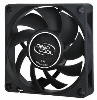 Вентилятор Deepcool XFAN 70 70x70x15mm 3-pin 4-pin (Molex)27dB 50gr Bulk от магазина РЭССИ