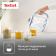 Картинка Чайник электрический Tefal BJ551B10 1.5л. белый корпус: стекло/пластик (7211004581) от магазина РЭССИ Чайник электрический Tefal BJ551B10 1.5л. белый корпус: стекло/пластик (7211004581) от магазина РЭССИ