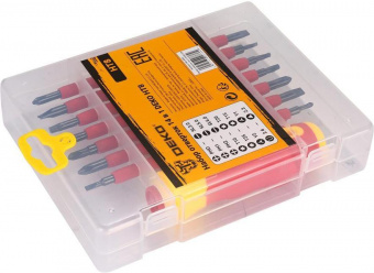 Набор отверточный Deko HT8 14 предметов диэлектр.покр. (жесткий кейс) от магазина РЭССИ