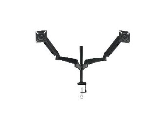 Кронштейн для мониторов ЖК Kromax OFFICE-12 черный 15"-32" макс.12кг настольный поворот и наклон от магазина РЭССИ