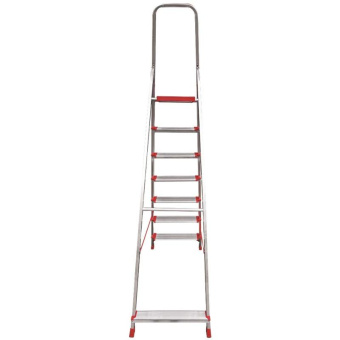 Профессиональная стремянка Новая Высота NV3117 1x7 ступеней 130 мм 3117107 от магазина РЭССИ