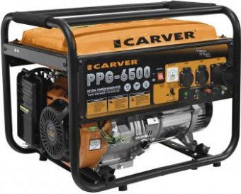 Генератор Carver PPG- 6500 5.5кВт от магазина РЭССИ