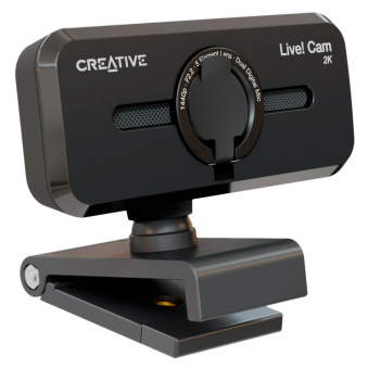 Камера Web Creative Live! Cam SYNC V3 черный 5Mpix (2560x1440) USB2.0 с микрофоном (73VF090000000) от магазина РЭССИ