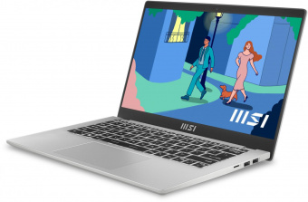 Ультрабук MSI Modern 14 C12MO-690RU Core i3 1215U 8Gb SSD256Gb Intel UHD Graphics 14" IPS FHD (1920x1080) Windows 11 Professional silver WiFi BT Cam (9S7-14J111-690) от магазина РЭССИ