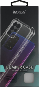 Чехол (клип-кейс) BoraSCO для Xiaomi Redmi Note 13 Pro + прозрачный (73004) от магазина РЭССИ