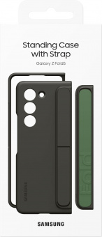 Чехол (клип-кейс) Samsung для Samsung Galaxy Z Fold5 Standing Case with Strap Q5 графит (EF-MF946CBEGRU) от магазина РЭССИ