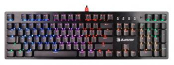Клавиатура A4Tech Bloody B820R Blue S механическая черный USB for gamer LED (B820R BLACK (BLUE SWITCH)) от магазина РЭССИ