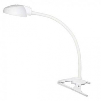 Светильник Трансвит Веста С16 ПШ (VESTAC16-PSH/WT) настольный на гибкой стойке белый 7Вт от магазина РЭССИ
