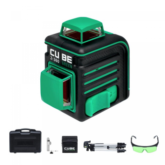 Лазерный уровень ADA CUBE 2-360 Green Ultimate Edition А00471 от магазина РЭССИ