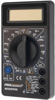 Мультиметр PROconnect M838 (DT838) от магазина РЭССИ