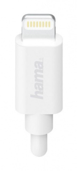 Автомобильное зар./устр. Hama H-183291 1A для Apple кабель Apple Lightning белый (00183291) от магазина РЭССИ