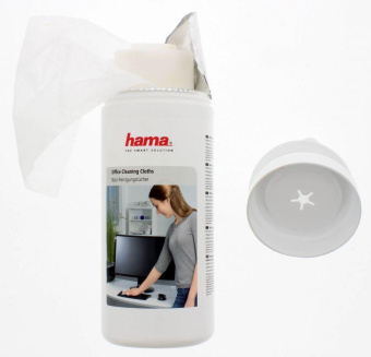 Салфетки Hama Office Cleaning 100шт влажных от магазина РЭССИ