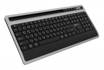 Клавиатура Оклик 860S черный USB беспроводная slim Multimedia (подставка для запястий) (1809323) от магазина РЭССИ