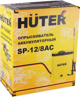 Опрыскиватель Huter SP SP-12/8AC аккум. ранц. 12л желтый/черный (70/13/39) от магазина РЭССИ